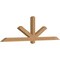 Ekena Millwork Kennewick Timber Gable Bracket, Western Red Cedar, 84"W x 24"H x 3 1/2"D x 3 1/2"F, 7/12 Pitch GBW084X24X0404KEN00SWR - alternate 3